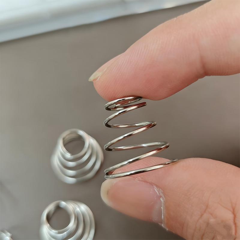 2/5/10Pcs Stainless Steel Usb Humidifier Replacement Springs, Atomizer Diffuser Compatible Small Spring Spares, General