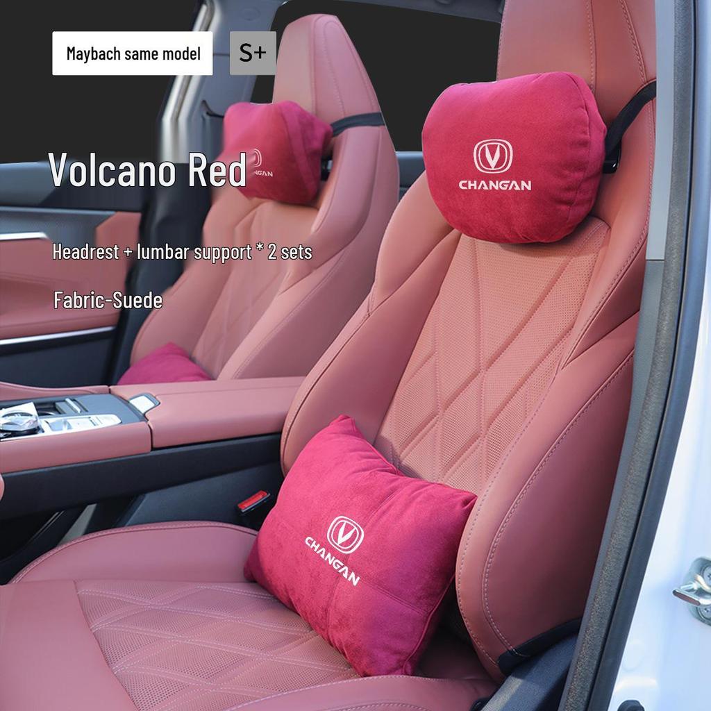Changan CS75PLUS Gen 4 Car Headrest & Lumbar Neck Support Pillow Set