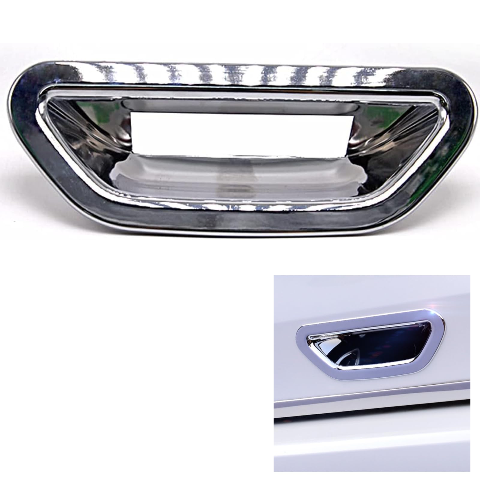 

Wellvie X-Trail Накладка на руль задней двери T32 NT32 HT32 HNT32 Nissan Отделка Ручка двери серебряный