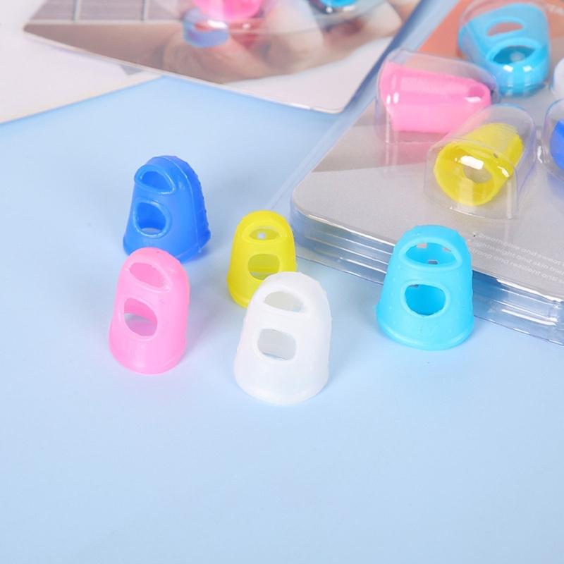 Silicone Finger Guards For Guitar Ukulele Beginners Comfortable Multiple Sizes Protective Training Aid For Painless Practice