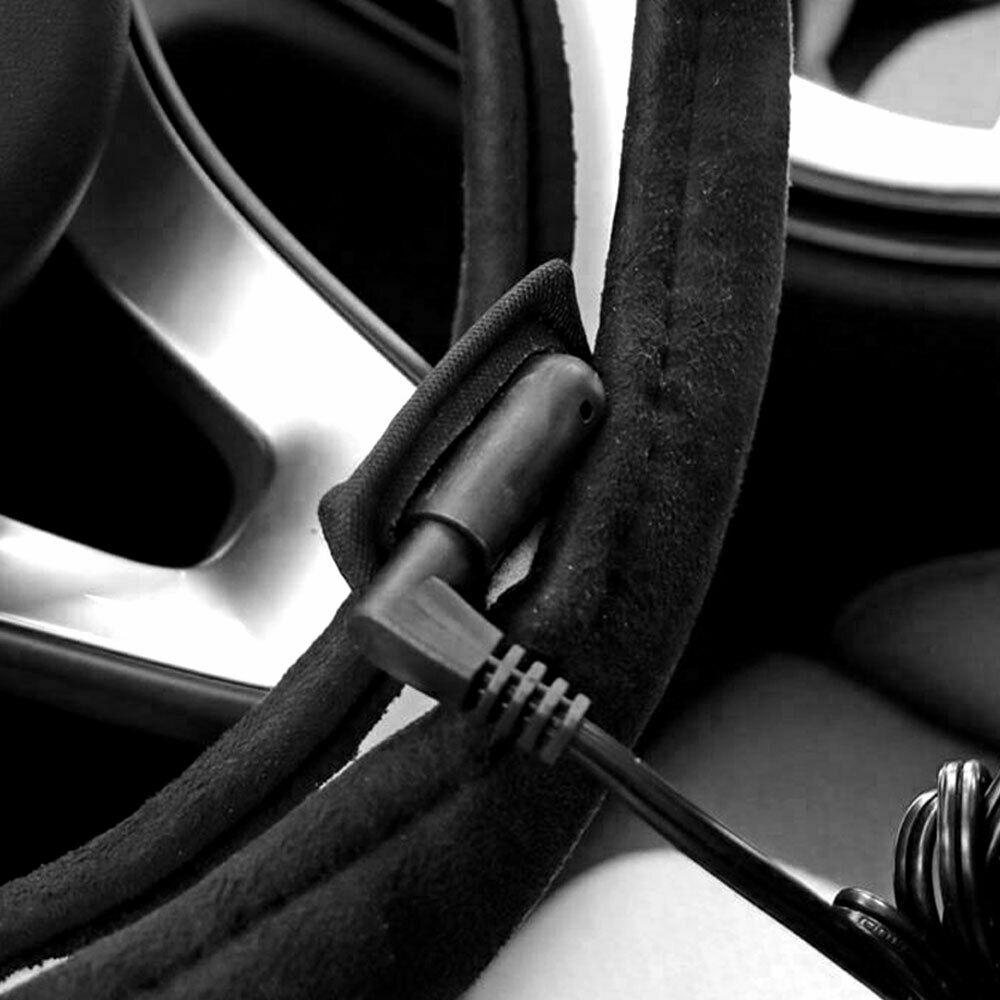 38cm Car Lighter Charger Heater Warm Steering Wheel Cover Heating Universal 12V Interior Accessories Warm Steering Covers