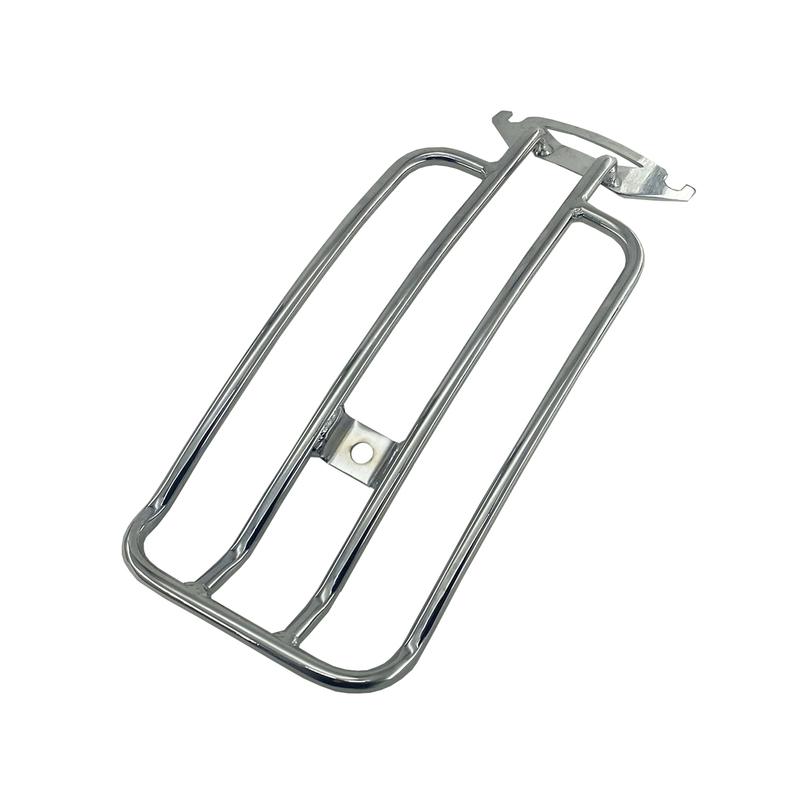 Steel Chrome Solo Seat Luggage Fender Rack Mount For Harley Touring Road King FLHR Electra Glide 1997-2023