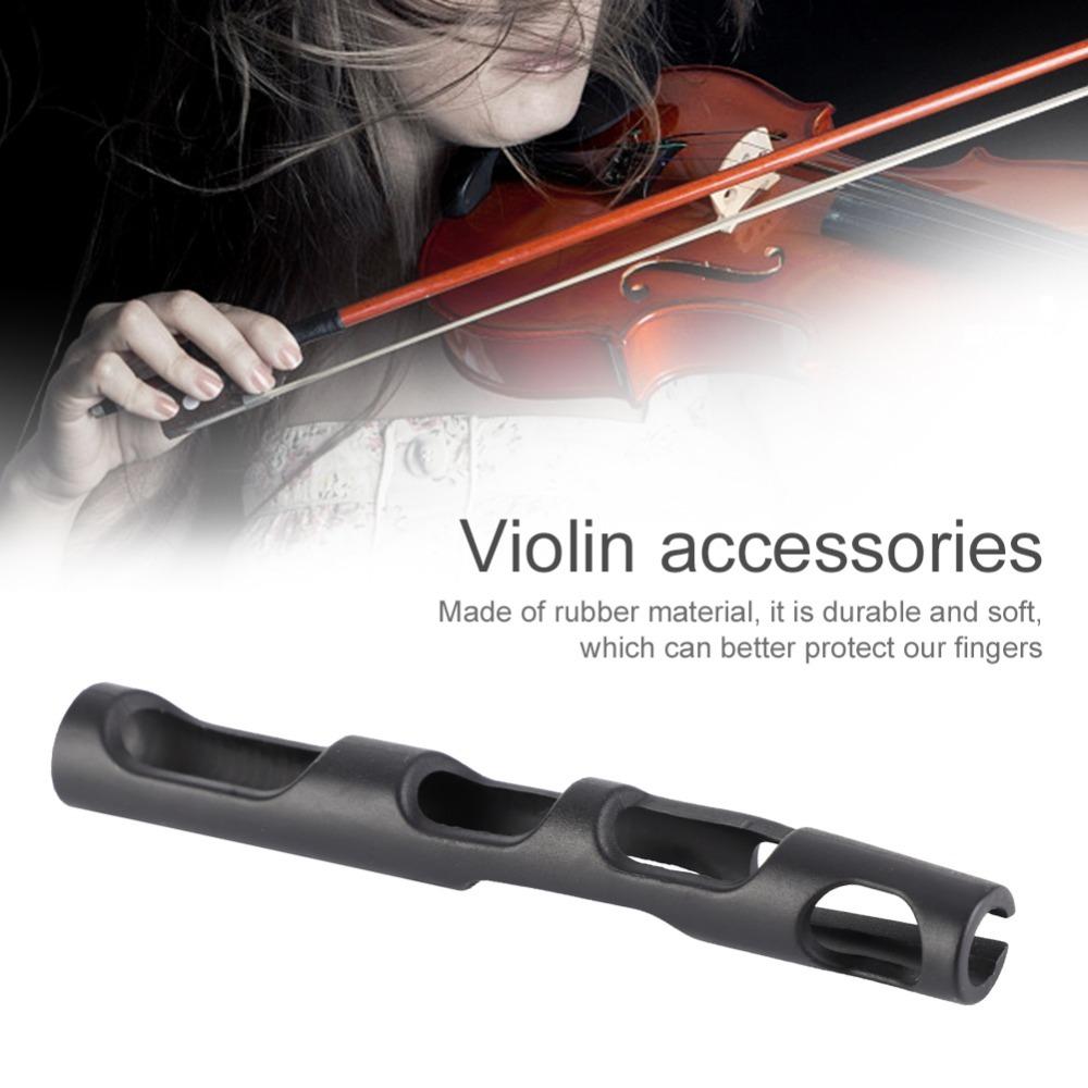 2PCS Rubber Violin Bow Clip 3/4-4/4 Size Violin Bow Holder Violin Bow Grip Violin Performance