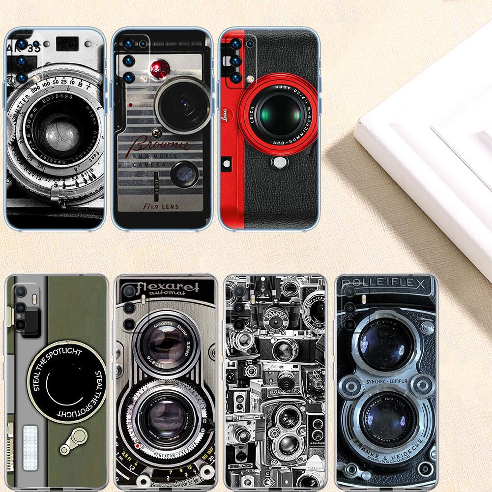 IK73 Vintage Camera Phone Case for Motorola Moto G10 G20 G30 G31 G32 G34 G35 G41 G42 G50 G51 G52 G55 G60 G60S G62 G71 G72 G75