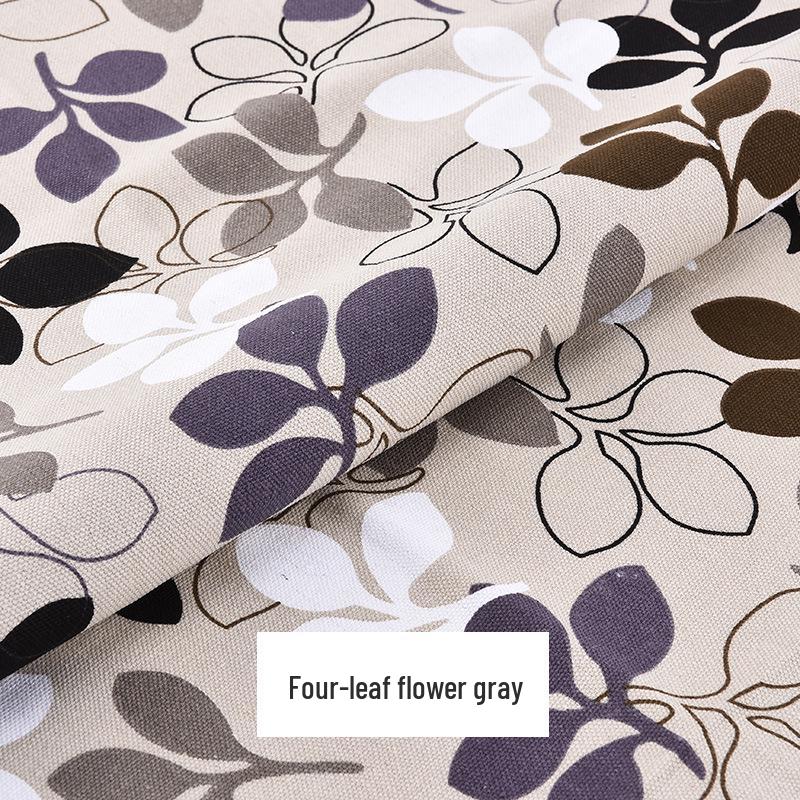 Canvas Floral Cotton Fabric for Sofa, Tablecloth, Stripe Curtains, Pillows & Remnants Clearance