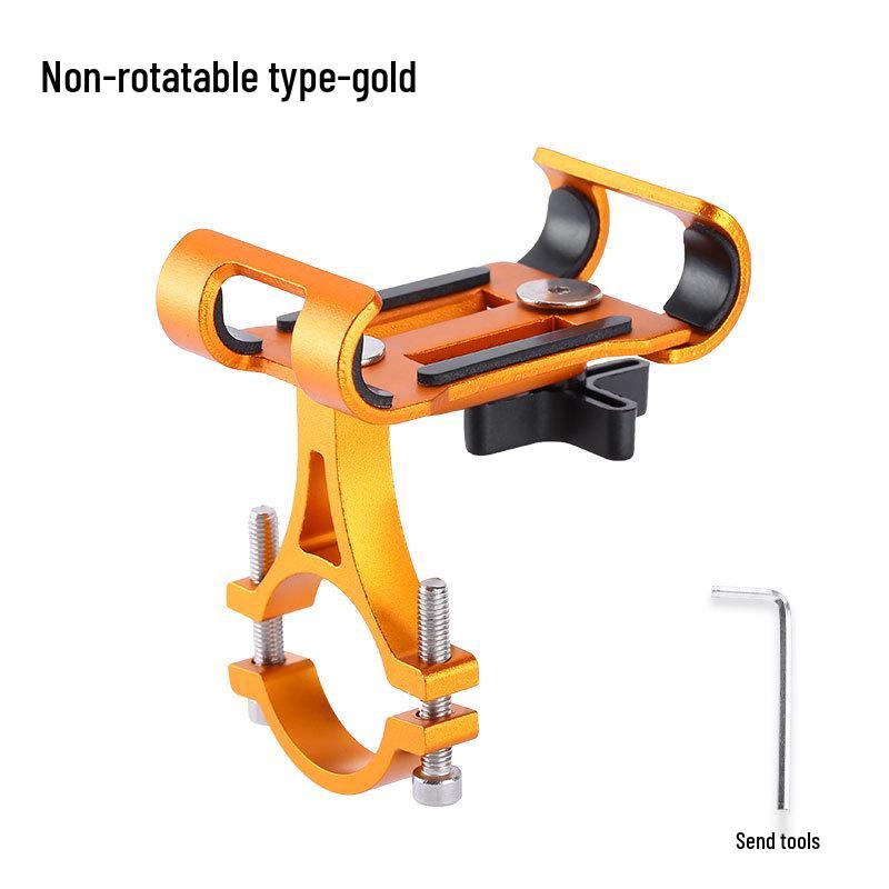 Aluminum Alloy Phone Holder for Bicycle, Motorcycle, and Electric Bike Navigation