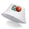Bucket Hat With "GO" Basketball Print , Sun Cap Trendy Spring Fashion Fishing Hat
