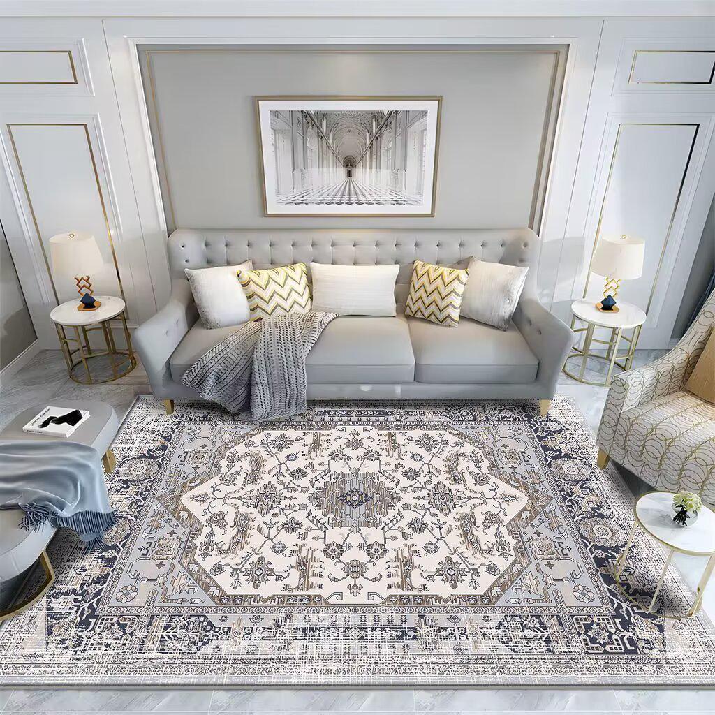 Modern Persian Style Carpet Living Room Washable Mat floor Bohemian Area Rug Decoration Home Boho rugs Non-slip Mat for Kids