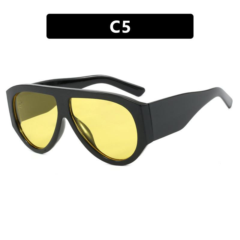 Ins Internet celebrity European and American women's sunglasses fashion sunglasses new high-end personalized sunglasses