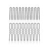 Sanas (20Pcs) Bobby Pins 5cm Long U Shape Black Metal DIY Hair Juda Bun Pin Hair Clips for Updo Hairstyles, Hair Styling Accessories Combo Pack Bob