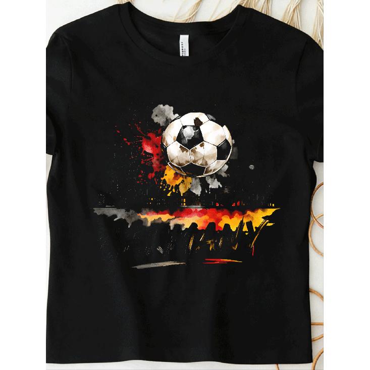 Deutschland 2026 Deutschland Flagge Germany(1) For Men Women Unisex All Season Funny T-Shirt