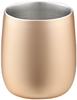18-8 Stainless Steel Double Wall Elegance Free Tumbler, Champagne Gold, ELG-003SG