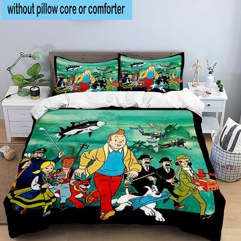 3PCS Adventure In The City 3pcs Bedding,Including 3PCS Duvet Cover And 2pcs Pillowcases Perfect for Christmas,Ideal for Bedroom, Dormitory