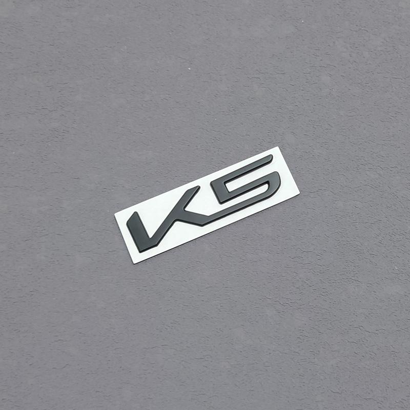 Car Styling Metal Car Trunk Letters Decals Sticker For Kia New K3 K5 K8 Badge Emblem Stickers Black Red Iaz214