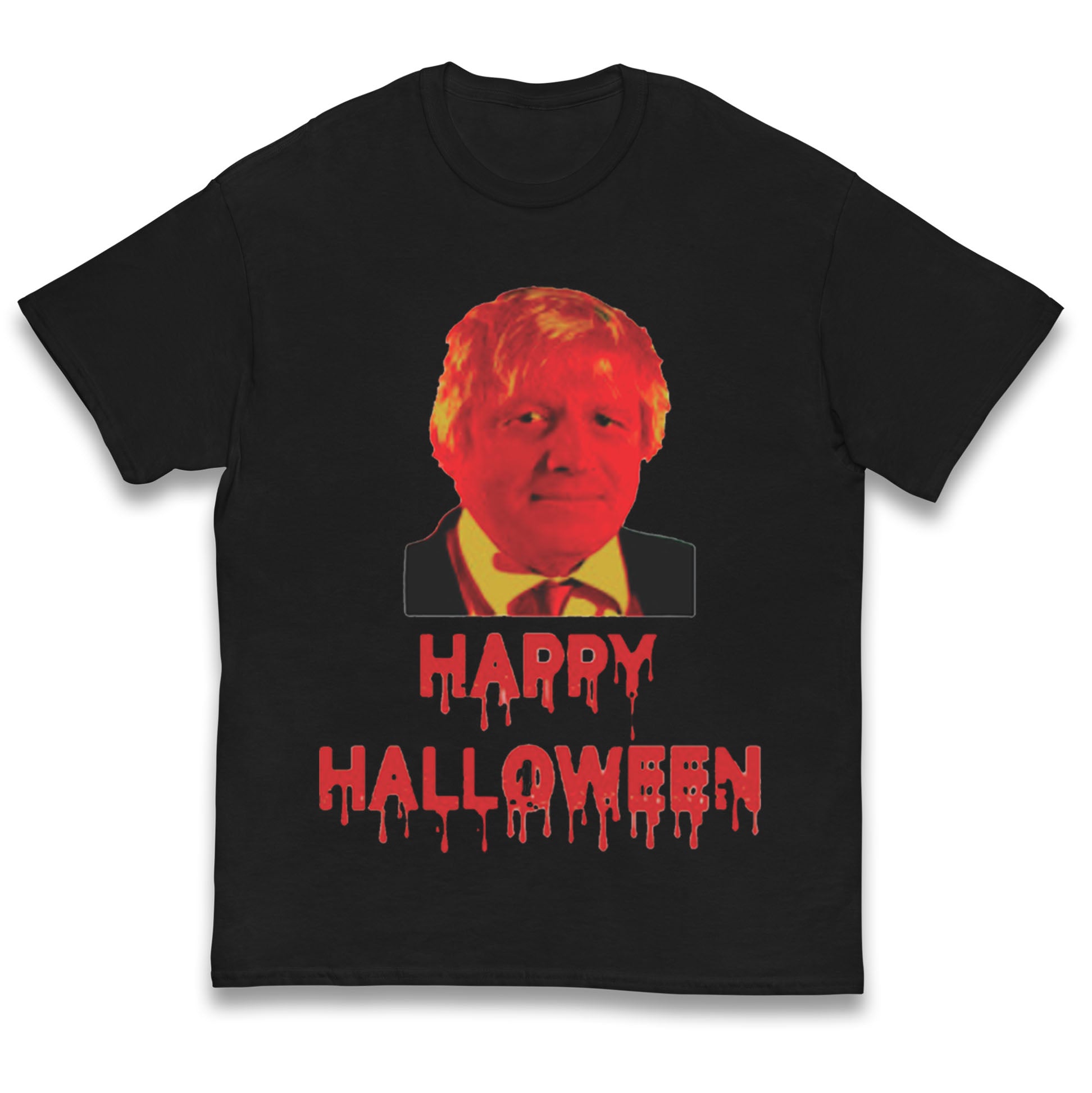 Boris Johnson Happy Halloween Kids T Shirt 110