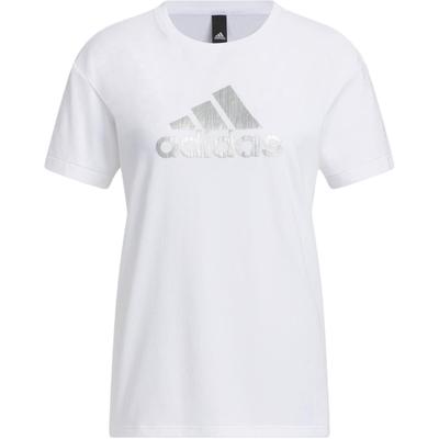 Rc Graphic Short Sleeve Tee With Letter Logo Print Women Tops White IP7086