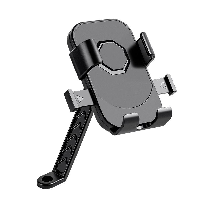 

360° Rotating Shockproof Phone Holder for Bicycles, Scooters, and Motorcycles