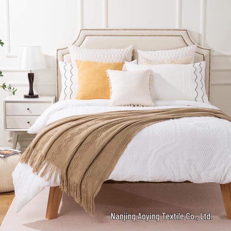 

GPPNKC Tassel Throw Blanket