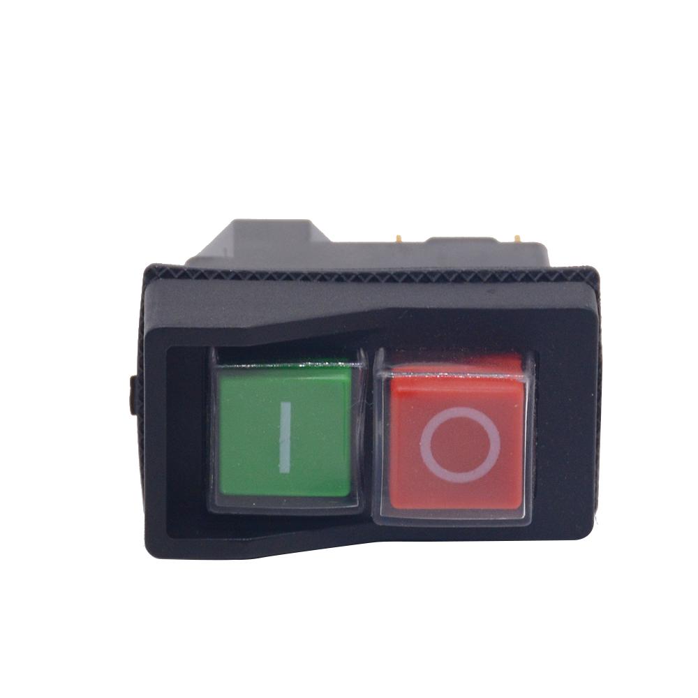 KLD-28 KLD-28A Veekindel elektromagnetiline nupuvajutusega lüliti Viilutus- ja puursae ohutusnupuga lüliti