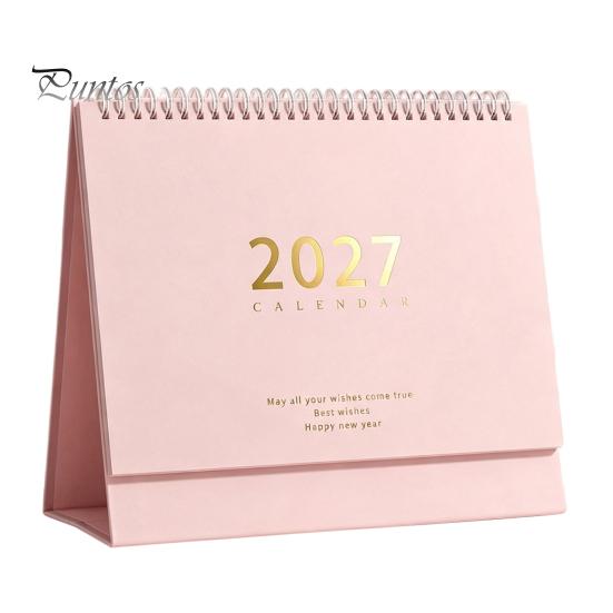 Blocco Lista di Controllo Attività Calendario da Scrivania 2026-2027, Ott 2026-Dic 2027 Calendario 14 Mesi, Grande Planner Mensile per Pianificazione Organizzazione da Scrivania Ufficio