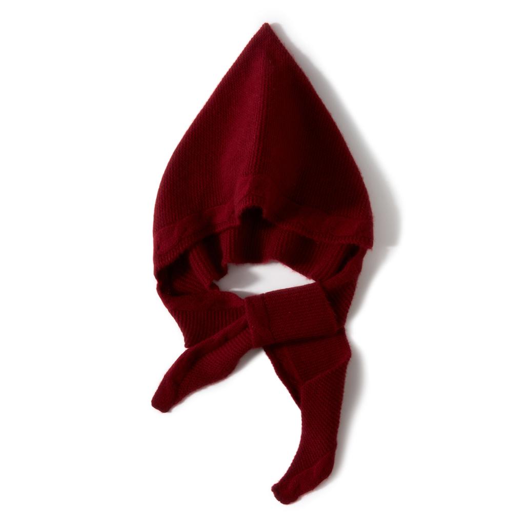 Cashmere Balaclava Knitted Hood Hat with Scarf Wool Cashmere Winter Thick Hats Beanies Women Men Neck Warmer Headgear Unisex