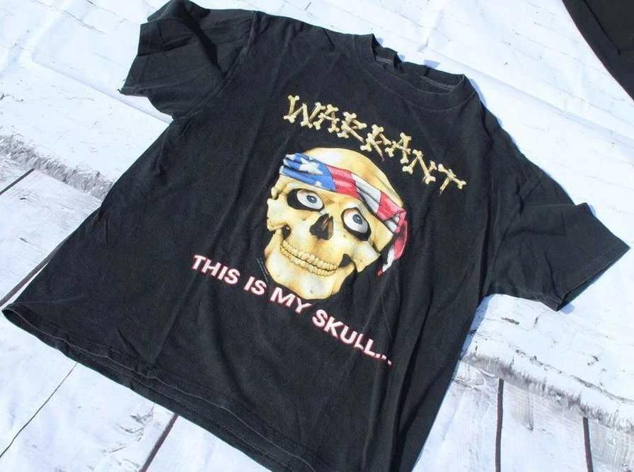 

WARRANT Band This is My Skull Shirt Funny Black Unisex S-5XL E1868 3XL