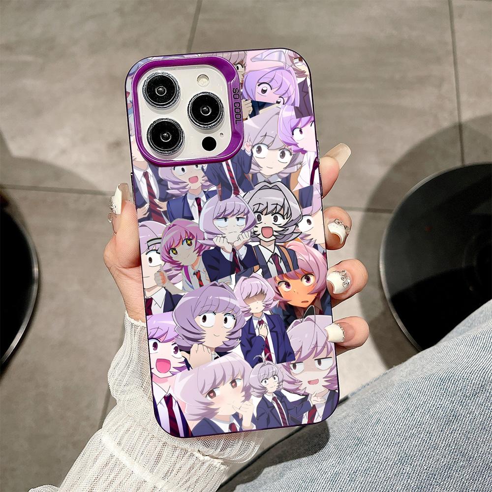 Anime Najimi Osana Mobile Phone Case for iPhone 17 16 15 14 13 12 11 X XR XS 8 7 Air Pro Max Plus Purple Translucent Cover