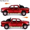 1/32 Toy Trucks for Boys RAM TRX 1500 Diecast Metal Pickup Truck Toys Pull Back Model Cars with Light and Sound for Kids Aged 3-7