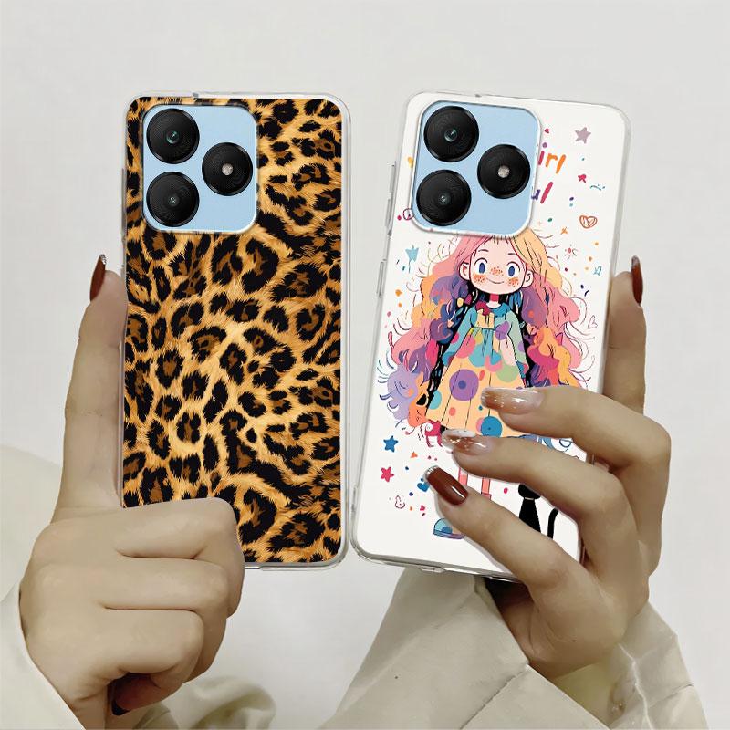 Cartoon Für Wiko T10 T20 T60 Hülle Schutzhülle Für Wiko T10 Marmor Klar Weiches Silikon Handyhülle Floral Niedliche Katze Bumper
