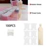Manual Yarn Fast Winder Wool Thread Winding Tool   100PCS Winding Plate