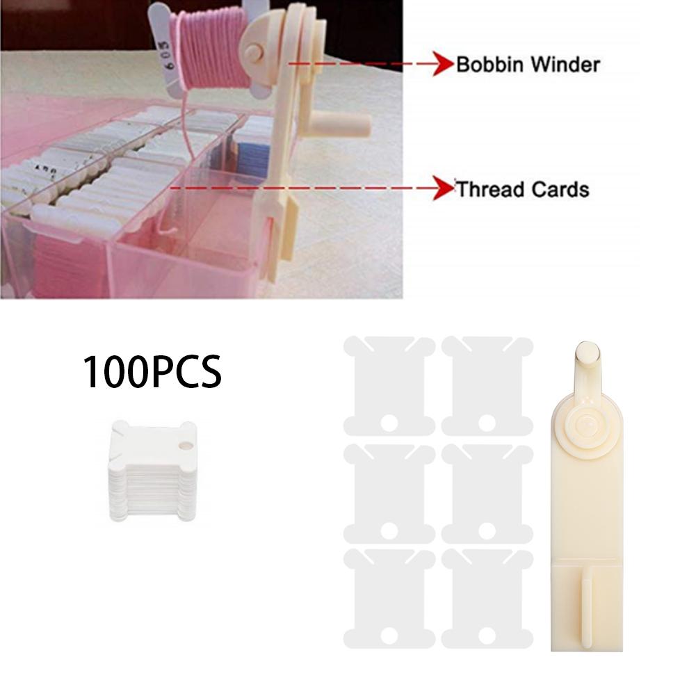 Manual Yarn Fast Winder Wool Thread Winding Tool   100PCS Winding Plate
