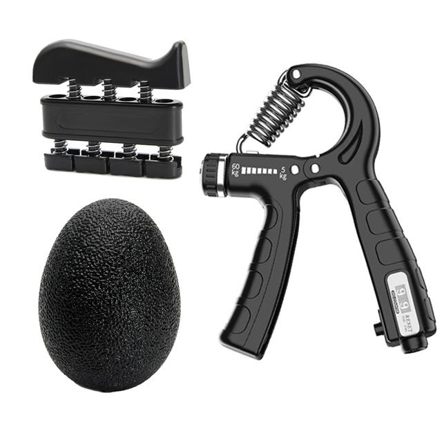 Einstellbar von 5 bis 60 kg, Hochleistungs-Griffverstärker, Fitness-Handtrainer, Griffstärke, Handgelenktraining, Fingergriffverstärker
