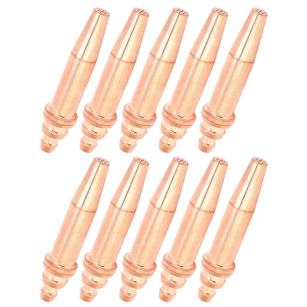 10Pcs Propane Cutting Nozzle Replacement Machine Use Gas Cutter Torch Tip 30~50mm
