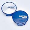 4pcs/Set High Quality 54mm ADVAN  Racing Car Wheel Center Hub Rim Cap Styling Cover For ADVAN Emblem Badge Stickers Accessories