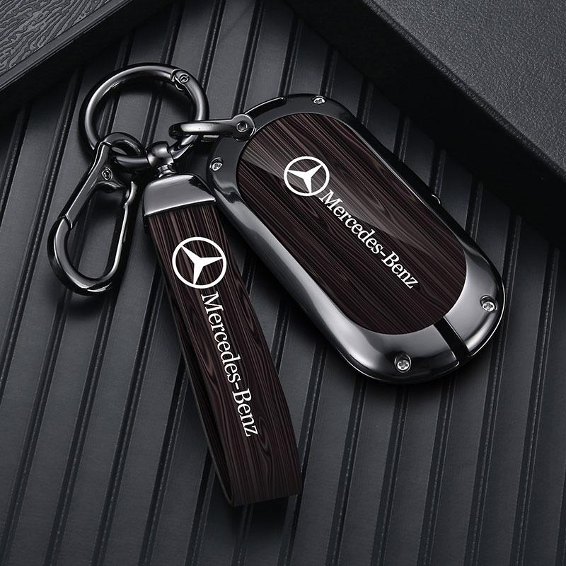 FIQ4  New 2025 Car Remote Key Cover Case Shell Fob For Mercedes Benz 2021 C /S Class W223 W206 S350L S400L S450L S500L Key Cover Case