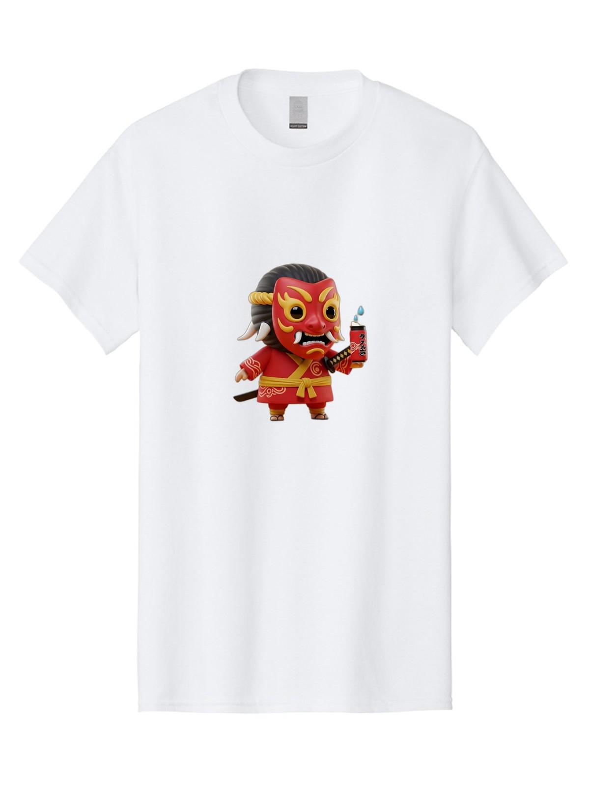 Oni Mens Graphic Tee, 100% Cotton, Casual Summer Wear S