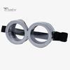 Photo Shoot Cosplay Props 3Pcs Halloween Costume Accessories, Yellow Knitted Hat Steampunk Goggles Warm Breathable Gloves Adults Party Set for