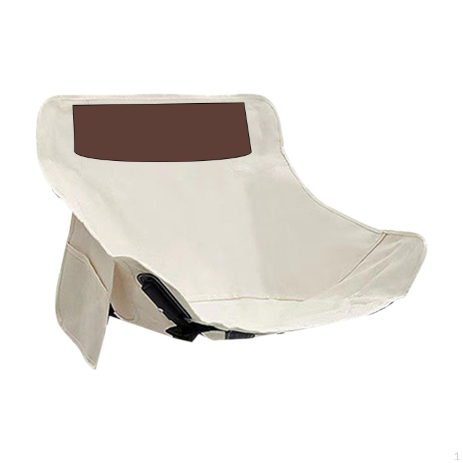 Чехол для стула Camp замена сиденья Oxfords для патио пикника Low Back White 1328₽