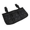 Wheelchair Side Bag Armrest Pouch Waterproof Polyester Storage Accessories for Walkers Rollators