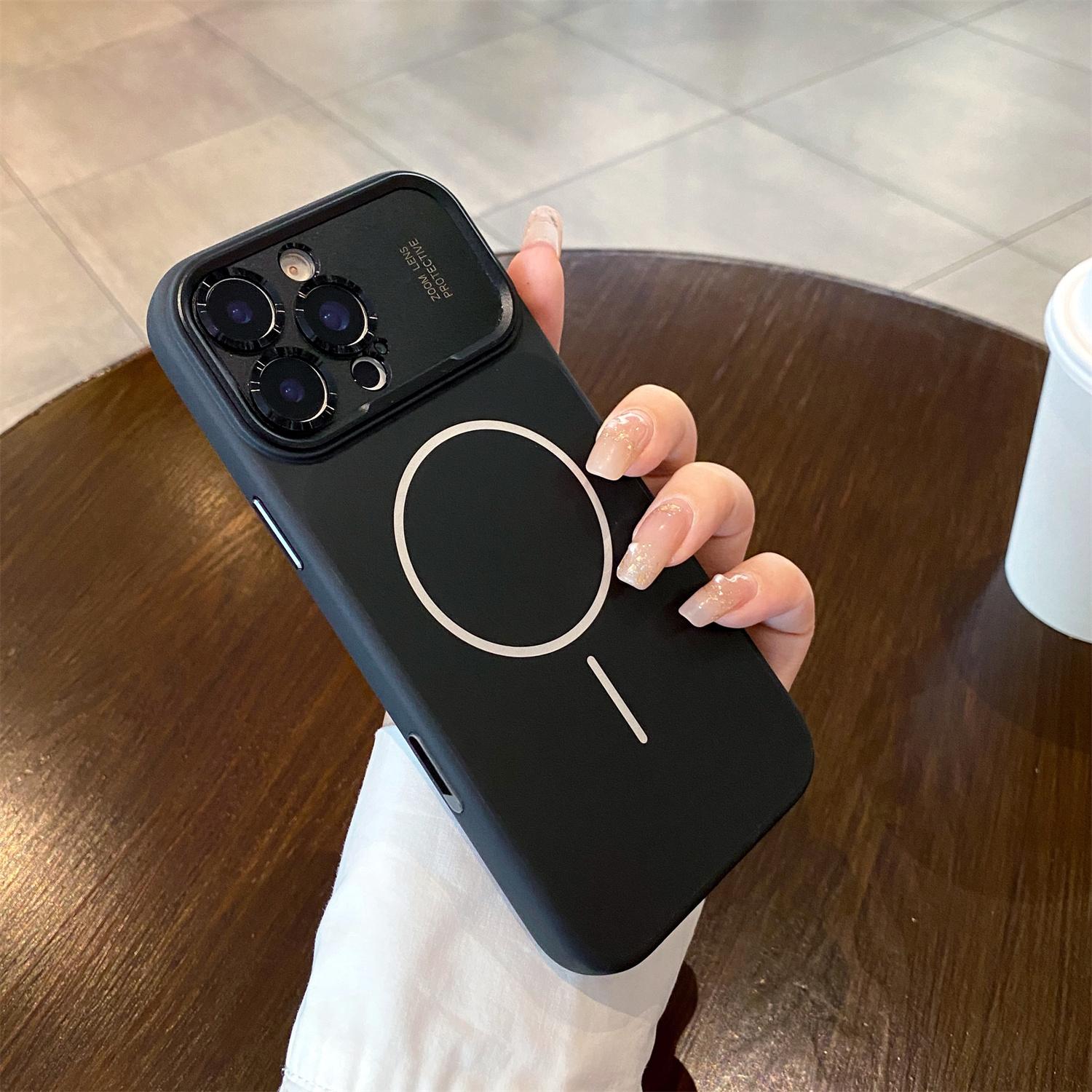 

17 Style Magnetic Case For iPhone 16 Pro Max 15 14 17 Fit Cover Strong Protection Military Grade Hot Sale For Tiktok iPhone 15