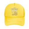 Glamorous Golden Th Birthday BIRTHDAY KING Adjustable Designed for Couples Suitable for Outdoor  Mesh Baseball Cap