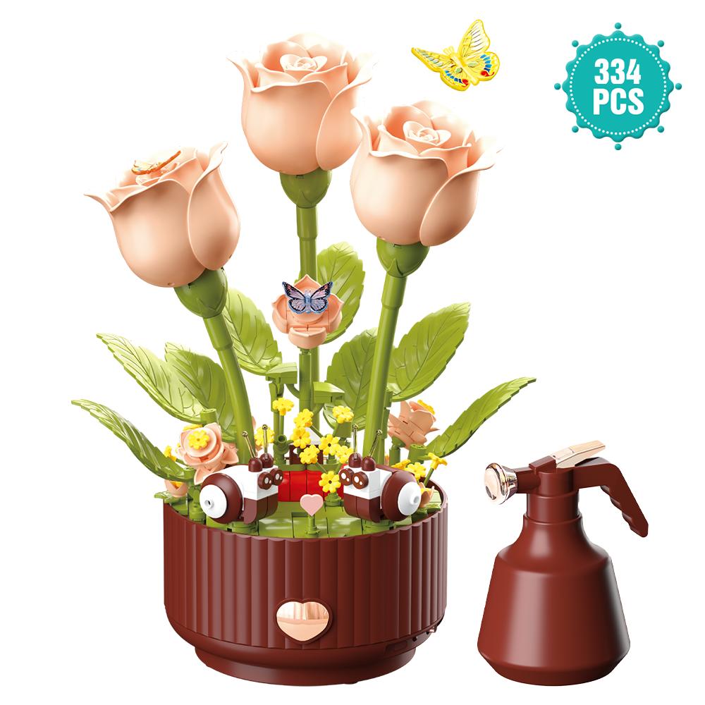 High-Quality Dynamic High-Quality Building High-Quality Block High-Quality Flower High-Quality Electric High-Quality Assembly High-Quality Rose