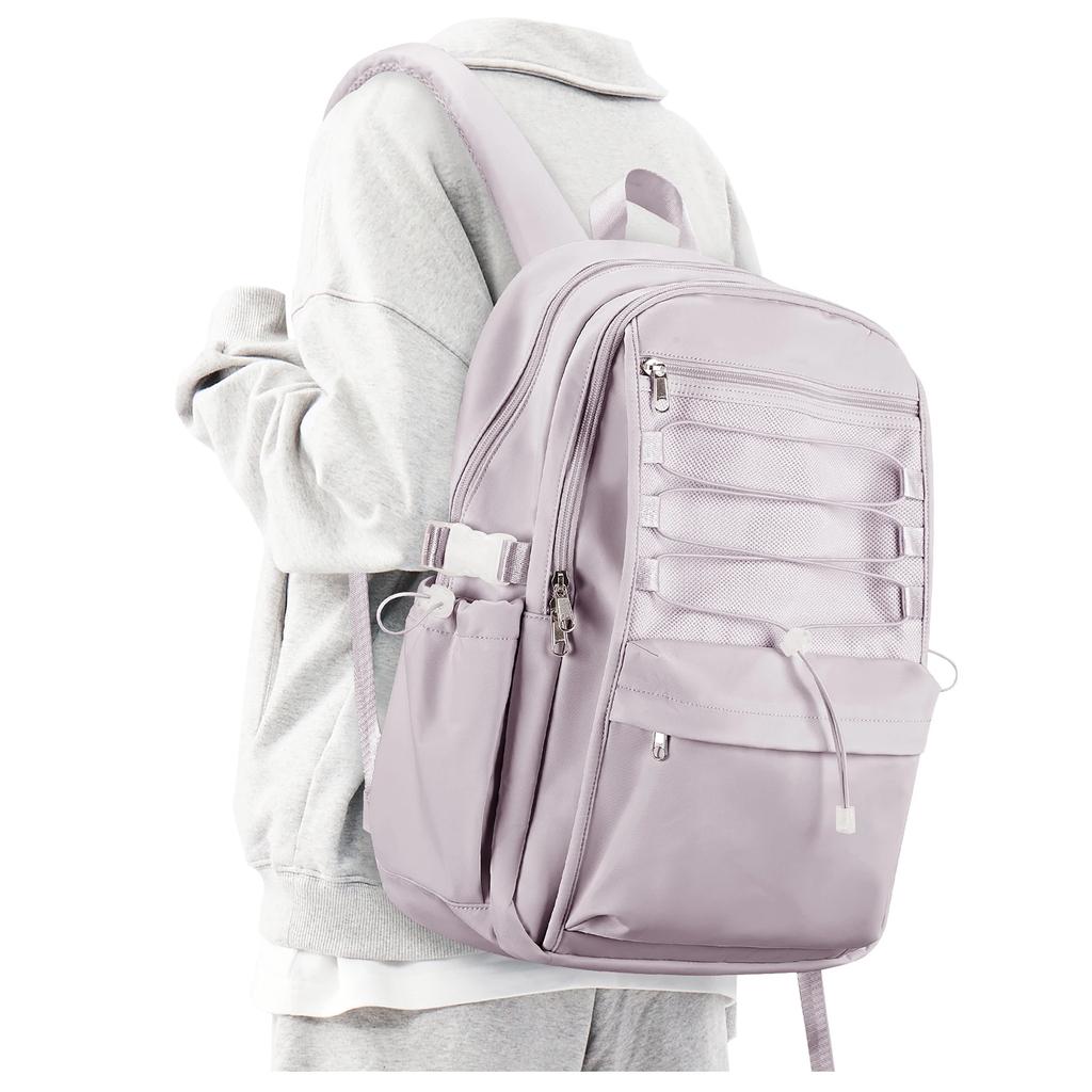 School Backpack for Student ,Large Capacity Outdoor Travel Bag For Boy Girls,High School Basic Bookbag 15.6inch Laptop Backpack