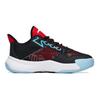 Anta Cement Nemesis Comfortable Shock Absorbing Non-Slip Wear-Resistant Breathable Low-Top Basketball Shoes Kids sneaker Black Red 312231118-2