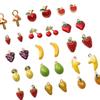Stainless Steel Fruit Pendant Drip Oil Charm Accessories for DIY Jewelry