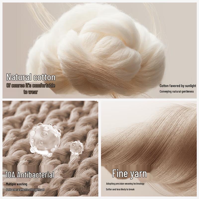 HLA Men's 10A Antibacterial Cotton Boxer Briefs 3-Pack