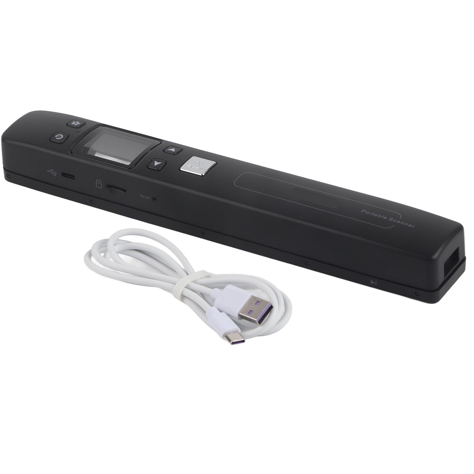 

Портативный сканер JPEG PDF A4 Размер 300 600 1050 точек на дюйм Монохромный цветной режим Сканер документов для чёрный