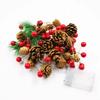20/30 LED Red Fruit Bell, Pine Cone, Pine Needle Light String, Festive New Year Home, Christmas Decoration, Party Atmosphere