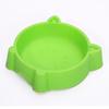 Cute Cat Ear Design Pet Bowl - Non-Slip Plastic Food & Water Feeder For Dog & Kittens & Small Puppies, Durable & Eco-Friendly