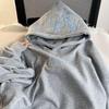 Unisex American Retro Kapuzenpullover mit Stickerei - Vielseitige lockere Passform für Frühling & Herbst